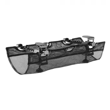 Bandeja portacables InLine 23199B negra red de almacenamiento bajo mesa 610x240x390 mm