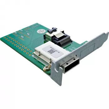 Soporte adaptador Low-Profile SAS InLine externo SFF-8088 / interno SFF-8087