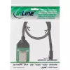 Soporte adaptador Low-Profile SAS HD InLine ext. SFF-8088 / int. SFF-8643 0,5 m