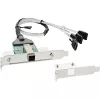 Tarjeta de interfaz SATA InLine SFF-8644 4x SATA