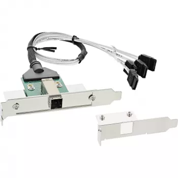 Tarjeta de interfaz SATA InLine SFF-8644 4x SATA