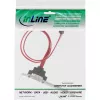 InLine 27902 tapa de ranura eSATA, conector hembra eSATA a SATA interno, 0,5 m