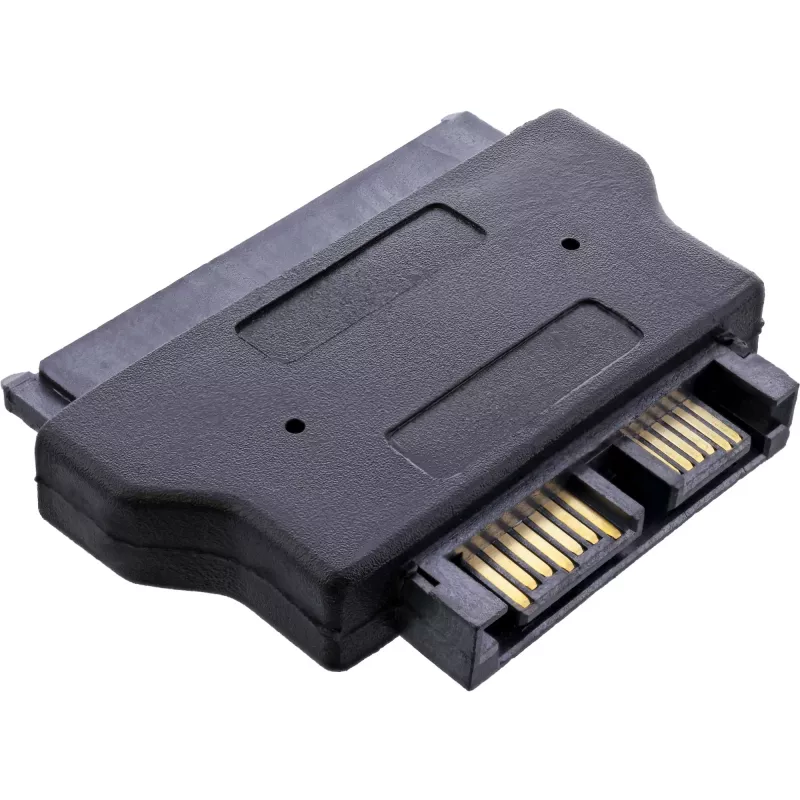 Adaptador SATA InLine 22 pines lado cable a Slimline SATA 13 pines PCB