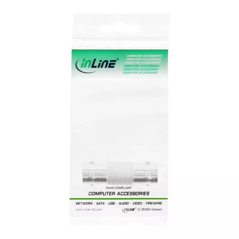 Adaptador BNC InLine hembra a hembra 30029