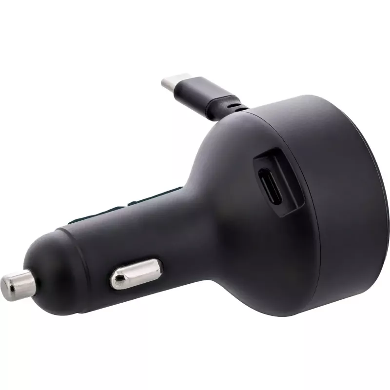 Cargador móvil InLine 31502R universal negro mechero de coche carga rápida coche