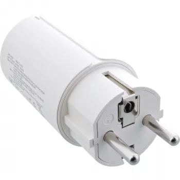 Fuente de alimentación USB PD InLine, cargador GaN, 3 puertos, Dual-USB-C + USB-A, 65W, blanco