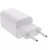 Fuente de alimentación USB InLine, cargador USB-A + USB-C, 33W, PD + QC, blanco