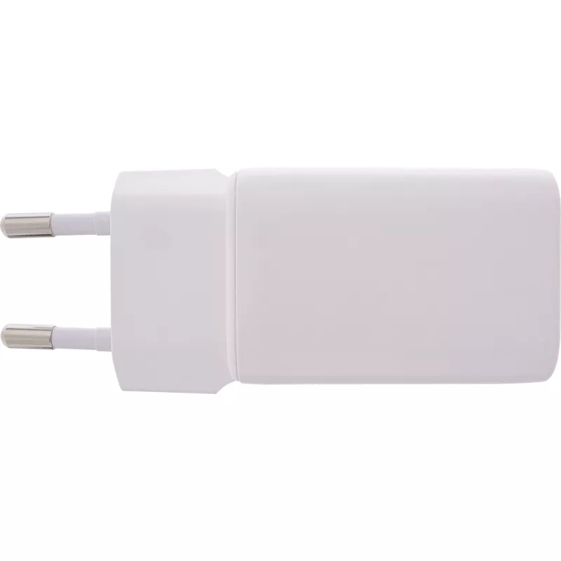Fuente de alimentación USB InLine, cargador USB-A + USB-C, 33W, PD + QC, blanco