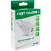 Fuente de alimentación USB InLine, cargador USB-A + USB-C, 33W, PD + QC, blanco