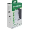 InLine Fuente de alimentación USB GaN, 4 puertos, 2x USB-C + 2x USB-A, 120 W, negro (31515B)