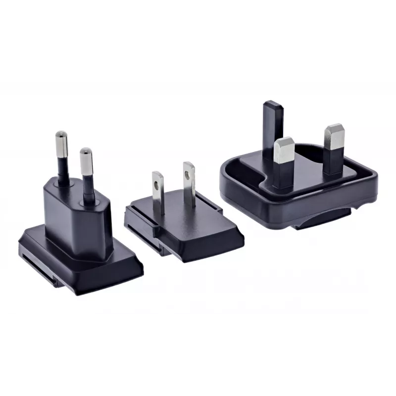 InLine 31516D cargador móvil universal negro carga rápida CA interiores