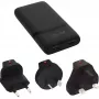 Fuente de alimentación USB cargador InLine 31519B Dual USB-C 65W adaptador de red con dos conectores USB-C