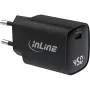 Fuente de alimentación USB PD InLine, cargador GaN, 1 puerto, USB-C, 45W, con indicador