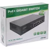 Switch no gestionado InLine PoE+ Gigabit Network Switch 5 puertos 4x PoE+ 1xSFP 1Gb/s sobremesa
