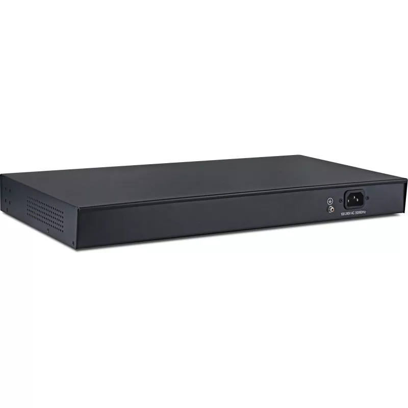 Switch de red PoE+ Gigabit InLine 24 puertos, 1 Gb/s, 2xSFP, 19 inch 1HE (incl. soportes)