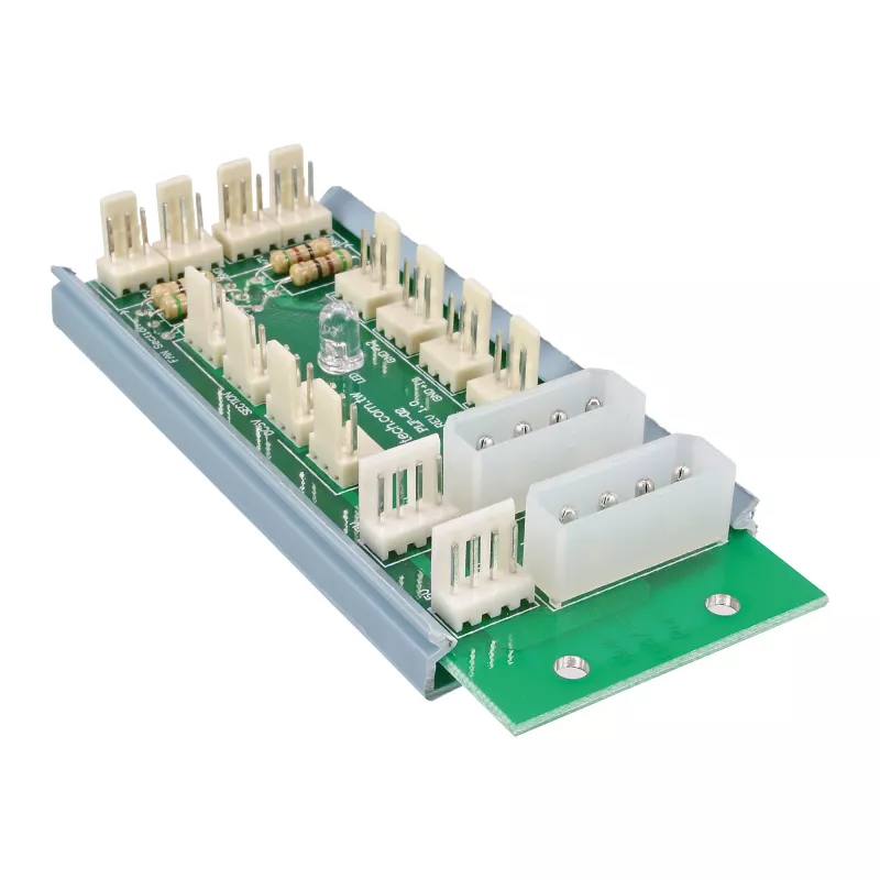 Panel multipuerto InLine 2x Molex 4 pines a 12 x conector de ventilador de 3 pines para 12 ventiladores
