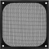 Filtro de aluminio para rejilla de ventilador InLine, negro, 120x120mm