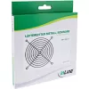 Rejilla para ventilador de metal InLine 33370X 120x120mm negro