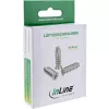 Tornillos para ventilador InLine 5x16 mm plateados 50 uds. paquete