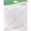 Rejilla para ventilador InLine de metal cromado, 140x140mm
