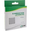 Filtro de aluminio para rejilla de ventilador InLine 33379A