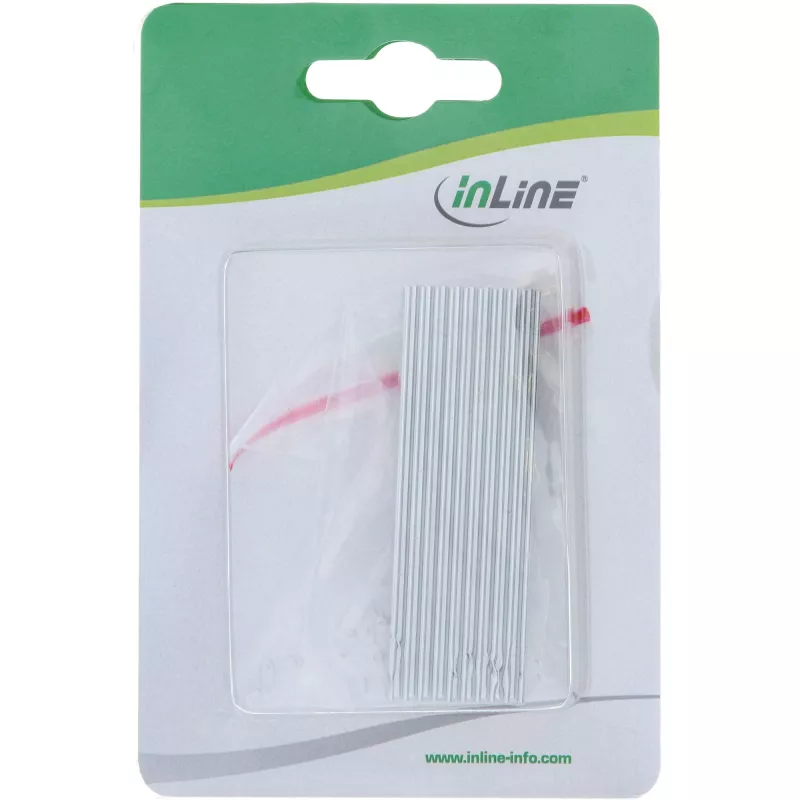 Refrigerador para SSD InLine, aletas / disipador, compatible con SSD M.2