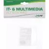 Desacoplamiento de vibraciones InLine para ventilador 80 mm