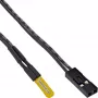 Sensor de temperatura / sonda universal InLine de 2 polos con cable de 1 m