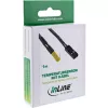 Sensor de temperatura / sonda universal InLine de 2 polos con cable de 1 m