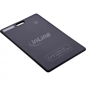 Rastreador/localizador GPS InLine 40080K localizador universal smartcard negro