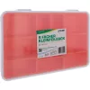 Caja de piezas pequeñas InLine, 9 compartimentos, 290x185x45mm, naranja
