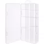 Caja de piezas pequeñas InLine 10 compartimentos 206x107x33mm, transparente