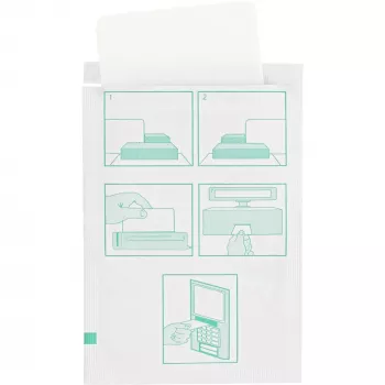 Tarjetas de limpieza para lectores de tarjetas magnéticas InLine 10 uds. — blancas, para zonas de difícil acceso