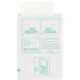 Tarjetas de limpieza para lectores de tarjetas magnéticas InLine 10 uds. — blancas, para zonas de difícil acceso