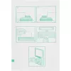 Tarjetas de limpieza para lectores de tarjetas magnéticas InLine 10 uds. — blancas, para zonas de difícil acceso
