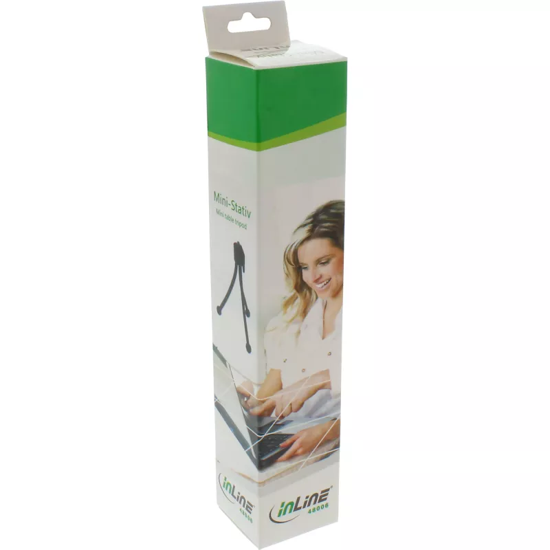 Mini trípode InLine para cámaras digitales 12,5 cm
