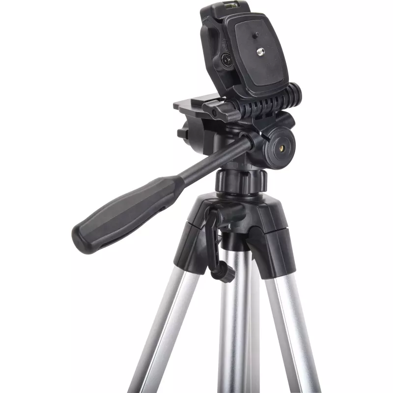 Trípode ligero profesional InLine plateado capacidad de carga 5 kg altura 173 cm