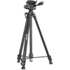 Trípode ligero profesional InLine negro capacidad de carga 5 kg altura 173 cm