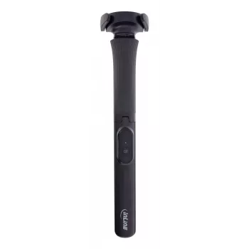 Trípode selfie stick InLine 48091 con mando Bluetooth – soporte extensible para smartphone