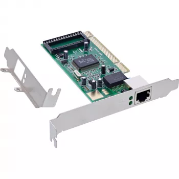 Adaptador Gigabit Ethernet PCI InLine 1x RJ45 interfaz host PCI
