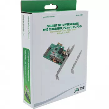 Tarjeta de red InLine 51124I interna 2500 Mbit/s PCI Express cableada