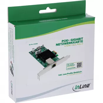 Tarjeta de red Ethernet interna InLine 51125O 1000 Mbit/s PCI Express