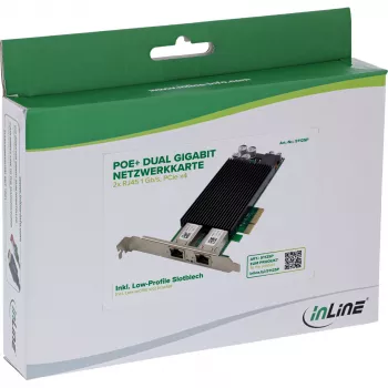 Tarjeta de red Ethernet interna InLine 51125P 1000 Mbit/s PCI Express