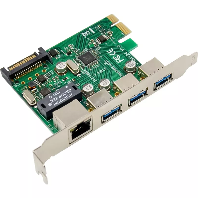 Tarjeta de red InLine 51125R Ethernet 1000 Mbit/s PCI Express
