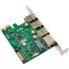 Tarjeta de red InLine 51125R Ethernet 1000 Mbit/s PCI Express
