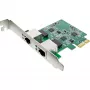 InLine 51126A Tarjeta de red Dual 2,5 Gigabit, 2x RJ45, PCIe x1, incl. soporte LP