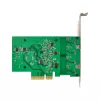 Tarjeta de red Quad Gigabit InLine, 4x RJ45 2,5 Gbit/s, PCIe x4, incl. chapa LP