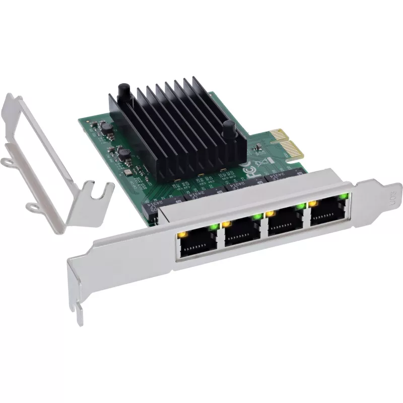 Tarjeta de red Ethernet interna InLine 51127B 1000 Mbit/s PCI Express