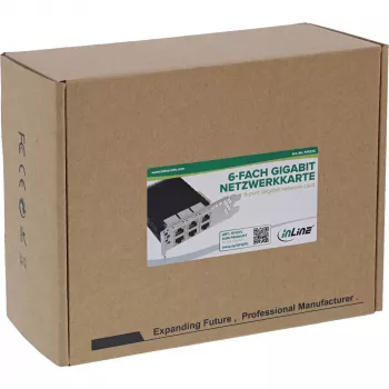Tarjeta de red Ethernet interna InLine 51127C 1000 Mbit/s PCI Express