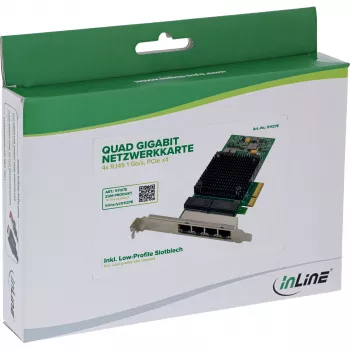 Tarjeta de red Ethernet interna InLine 51127E 1000 Mbit/s PCI Express